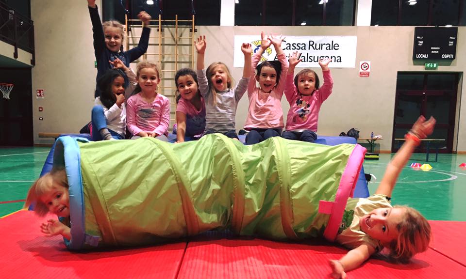 Il tunnel magico Baby gym